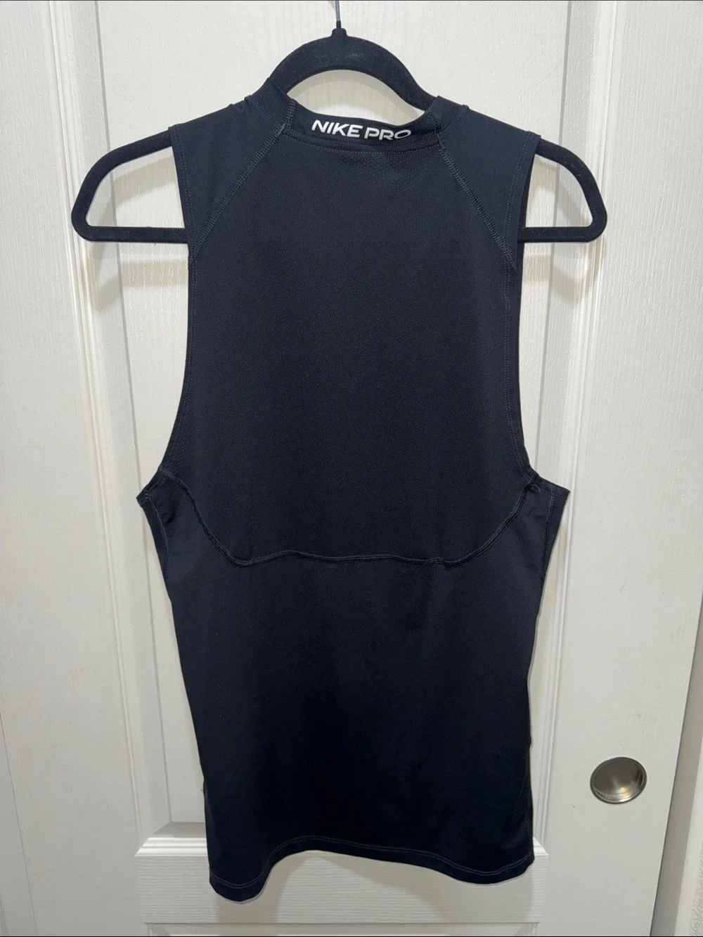 Nike Pro Dri-FIT Black Sleeveless Compression Training Tank Men’s medium
